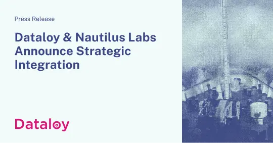 Dataloy and Nautilus Labs Announce Strategic Integration to Elevate Maritime Decision-Making